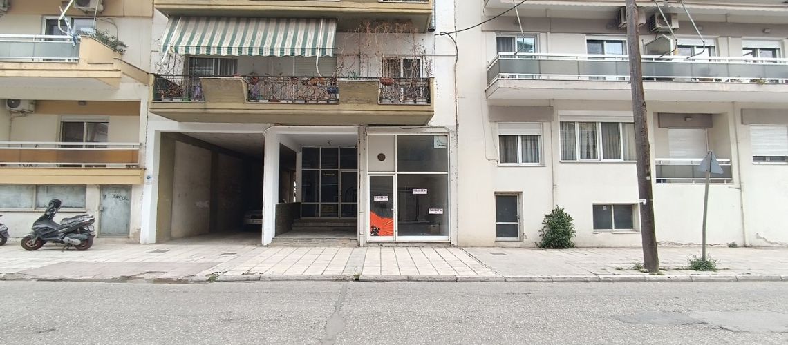 Πωλείται κατάστημα με πρόσοψη σε πολυσύχναστο σημείο Στρατώνες Κομοτηνή Shop for sale with a facade in a busy area, Stratones, Komotini εικόνα ακινήτου