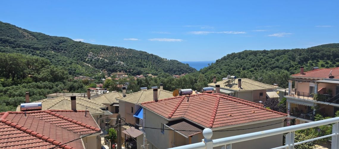 Μοναδική μεζονέτα για πώληση με θέα και τζάκι Πάργα Πρέβεζα Unique maisonette for sale with view and fireplace Parga Preveza εικόνα ακινήτου