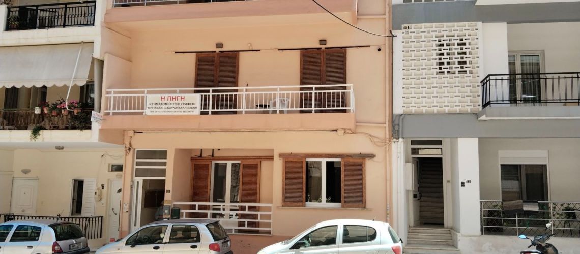 Ενοικιάζεται ανακαινισμένο διαμέρισμα με μικρή αυλή Τρία Πεύκα Ηράκλειο Κρήτης Renovated apartment with small yard for rent in Tria Pefka, Heraklion, Crete εικόνα ακινήτου