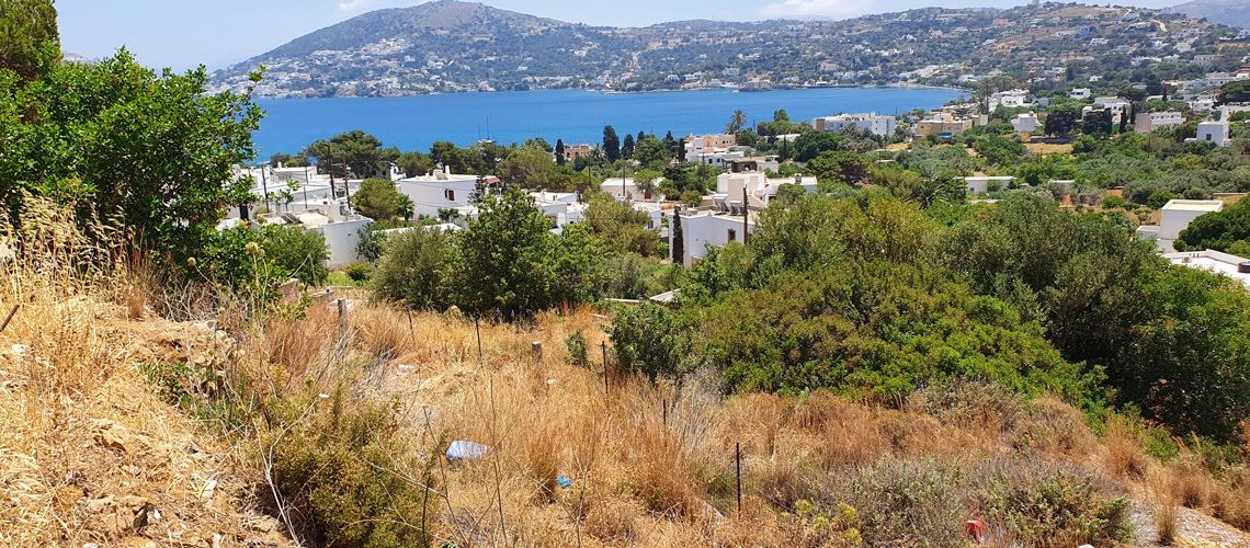 Οικόπεδο για πώληση σε γαλήνια τοποθεσία με θέα στο Αιγαίο Άλιντα Λέρου Land for sale in a peaceful location overlooking the Aegean Sea Alinda Leros εικόνα ακινήτου