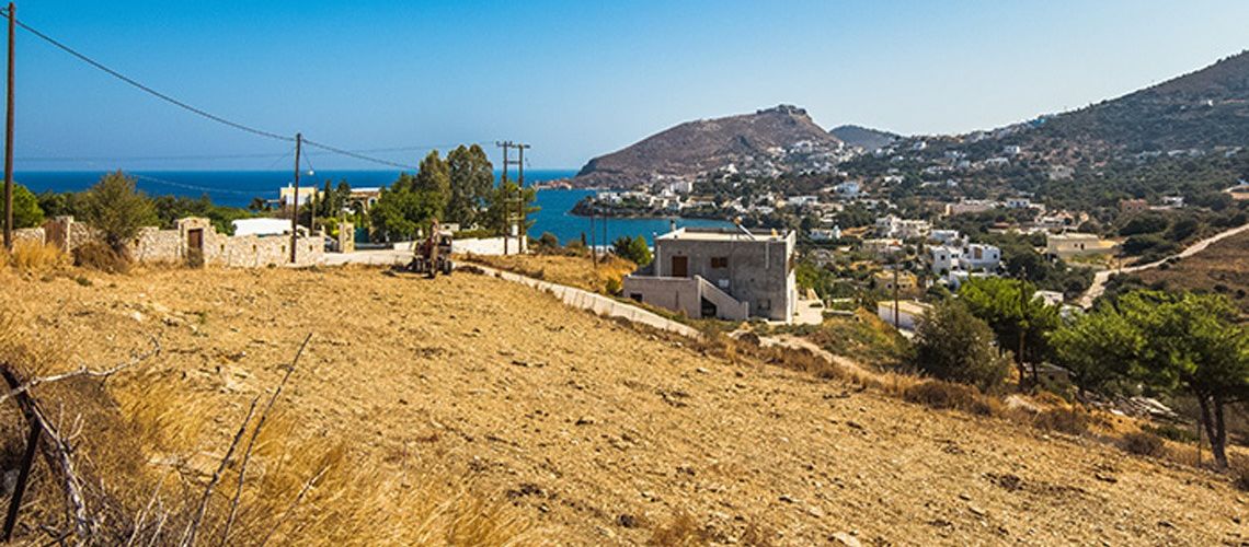 Οικόπεδο για πώληση σε υπέροχη τοποθεσία με υπέροχη θέα θάλασσα Κριθώνι Λέρου Plot for sale in a wonderful location with magnificent sea views Krithoni Leros εικόνα ακινήτου