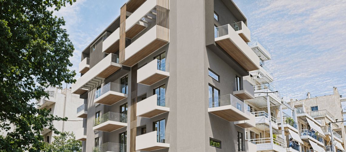 Πωλείται σύγχρονο διαμέρισμα υπό κατασκευή σε προνομιακή θέση Άλιμος Αθήνα Modern apartment under construction for sale in a prime location in Alimos, Athens εικόνα ακινήτου